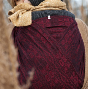 Vanamo Woven Wrap - Pitsi Aeria newborn - 65% organic cotton, 30% merino wool, 5% kapok