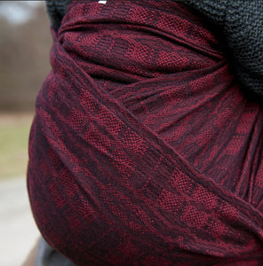 Vanamo Woven Wrap - Pitsi Aeria newborn - 65% organic cotton, 30% merino wool, 5% kapok
