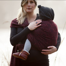 Load image into Gallery viewer, Vanamo Woven Wrap - Pitsi Aeria newborn - 65% organic cotton, 30% merino wool, 5% kapok

