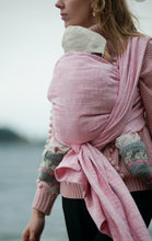 Load image into Gallery viewer, Vanamo Woven Wrap/Vävd sjal - Kide Hattara, toddler - 65% ekologiskt linne, 35% ekologisk bomull
