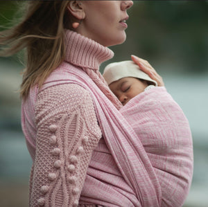 Vanamo Woven Wrap/Vävd sjal - Kide Hattara, toddler - 65% ekologiskt linne, 35% ekologisk bomull