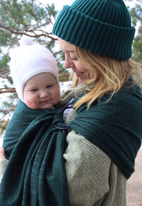 Vanamo Ring Sling - Kide Mielikki - 65% merino wool, 35% organic cotton