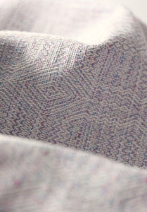 Vanamo Woven Wrap/Vävd sjal - Kide Laventeli - 35% ekologisk bomull, 35% bourettesilke, 20% linne, 10% lyocel