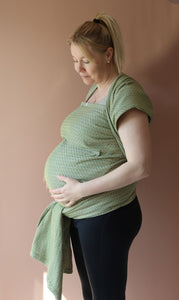 Vanamo Woven Wrap/Vävd sjal - Lempi Mimosa - 100% bomull