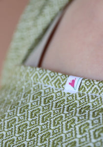 Vanamo Woven Wrap/Vävd sjal - Lempi Mimosa - 100% bomull