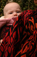 Laden Sie das Bild in den Galerie-Viewer, Yaro ringsjal - La Vita Trinity Firebird Rainbow High Wool Ring Sling - 50% bomull, 50% merinoull - Utförsäljning!
