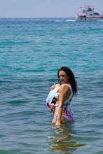 Laden Sie das Bild in den Galerie-Viewer, TaiTai Aqua Baby Carrier - Summerlove Pink - 92% polyester, 8% lycra
