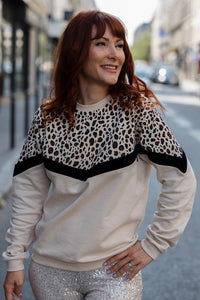 Le Graou Leopard amningströja