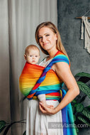 Lenny Lamb Woven Baby Wrap/Vävd sjal - RAINBOW BABY - 100% bomull