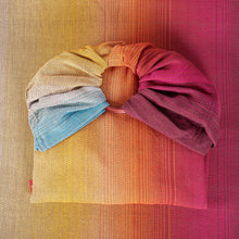 Laden Sie das Bild in den Galerie-Viewer, Girasol Ringsjal - Solstice Fire - 100% naturbomull
