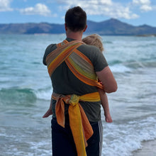 Load image into Gallery viewer, Girasol vävd sjal - Free Elf fusion d'oro - 100% naturbomull
