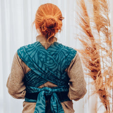 Laden Sie das Bild in den Galerie-Viewer, LELIBA Wrap Up Babytrage – Bungi Coralie – 100 % Bio-Baumwolle
