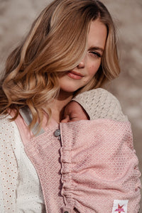 Flip Baby Carrier - Heart2Heart Rose - 100% ekologisk bomull