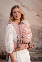 Laden Sie das Bild in den Galerie-Viewer, Flip Baby Carrier - Heart2Heart Rose - 100% ekologisk bomull

