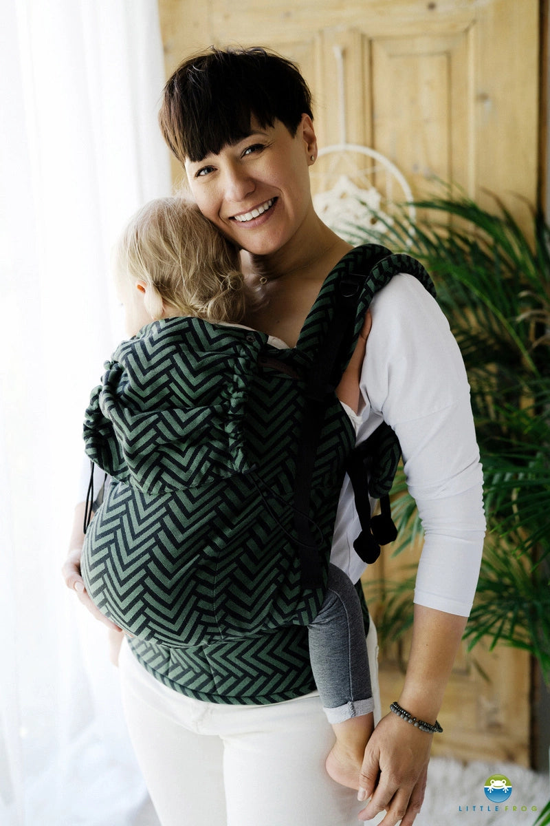 Little Frog Baby Carrier Preschooler - Adventure Miles - 100% bomull