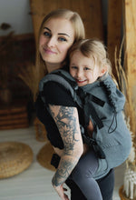 Ladda upp bild till gallerivisning, Little Frog Baby Carrier Preschooler - Slate Moonstone - 100% bomull
