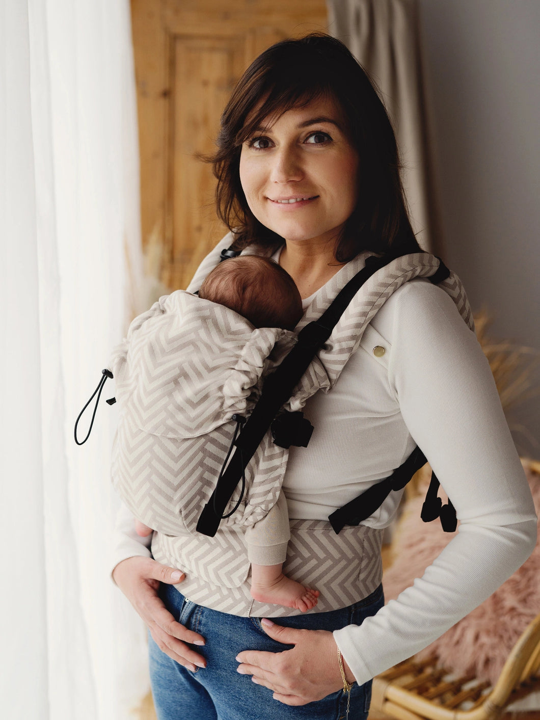 Little Frog Prime Carrier V3 - Calm Miles - 100% Baumwolle