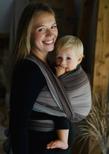 Ladda upp bild till gallerivisning, Little Frog Baby Wrap - Brown Path - 100% kammad bomull
