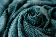 Load image into Gallery viewer, Little Frog Ring Sling - Emerald Path - 100% combed cotton
