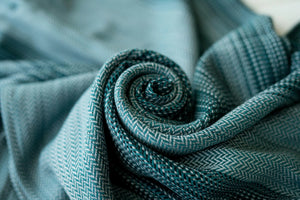 Little Frog Ring Sling - Emerald Path - 100% combed cotton