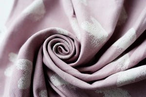 Little Frog Baby Wrap - Hazy Love Rose - 100% kammad bomull