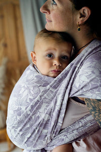 Little Frog Baby Wrap - Lotus Bloom - 100% kammad bomull