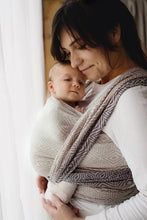 Load image into Gallery viewer, Little Frog Baby Wrap - Calm Cube - 78% combed cotton, 22% tencel
