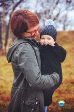 Ladda upp bild till gallerivisning, Little Frog Fleece Cover - BLACK

