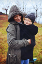 Ladda upp bild till gallerivisning, Little Frog Fleece Cover - BLACK
