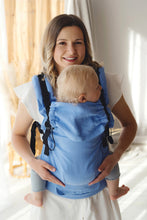 Laden Sie das Bild in den Galerie-Viewer, Little Frog Ergonomic Baby Carrier Prime V3 - Pure Linen Mistral - 100% Linne
