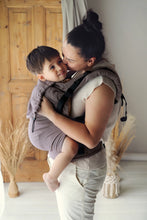 Laden Sie das Bild in den Galerie-Viewer, Little Frog Baby Carrier Preschooler - Pure Linen Frappe - 100% linne

