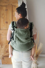 Laden Sie das Bild in den Galerie-Viewer, Little Frog Baby Carrier Preschooler - Pure Linen Grove - 100% linne
