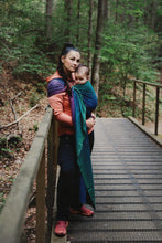 Laden Sie das Bild in den Galerie-Viewer, Little Frog Ringsling – Bamboo Zircon – 75 % gekämmte Baumwolle, 25 % Bambus
