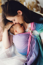 Laden Sie das Bild in den Galerie-Viewer, Little Frog Ringsling – Bamboo Zircon light – 75 % gekämmte Baumwolle, 25 % Bambus
