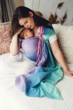 Laden Sie das Bild in den Galerie-Viewer, Little Frog Ringsling – Bamboo Zircon light – 75 % gekämmte Baumwolle, 25 % Bambus

