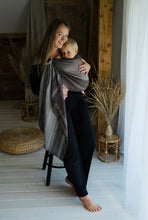 Load image into Gallery viewer, Little Frog Ring Sling - Brown Path - 100% combed cotton
