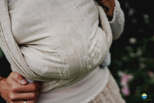 Load image into Gallery viewer, Little Frog Ringsjal - Linen Summer Meadow - 75% kammad bomull, 25% linne

