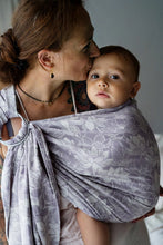 Load image into Gallery viewer, Little Frog Ring Sling - Lotus Bloom - 100% combed cotton
