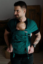Laden Sie das Bild in den Galerie-Viewer, Little Frog Cross Hybrid Carrier - Viridian Miles - 100% bomull
