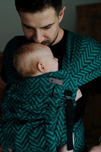 Laden Sie das Bild in den Galerie-Viewer, Little Frog Cross Hybrid Carrier - Viridian Miles - 100% bomull
