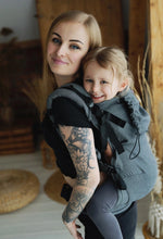 Ladda upp bild till gallerivisning, Hyr! - Little Frog Baby Carrier Preschooler - Slate Moonstone - 100% bomull
