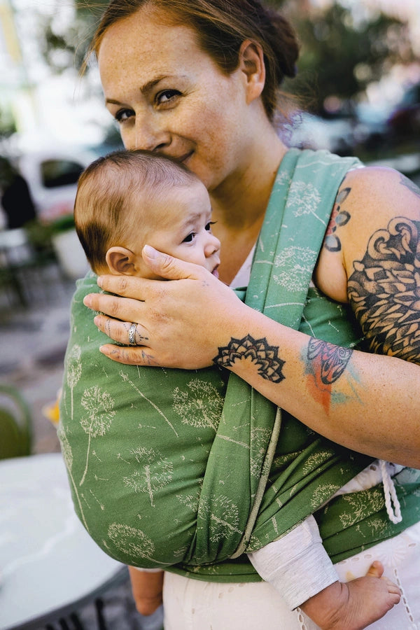 Little Frog Baby Wrap - Linen Lightness - 75% kammad bomull, 25% linne