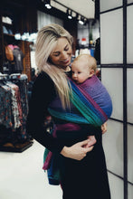 Laden Sie das Bild in den Galerie-Viewer, Little Frog Baby Wrap - Aurora Cube - 78% kammad bomull, 22% tencel
