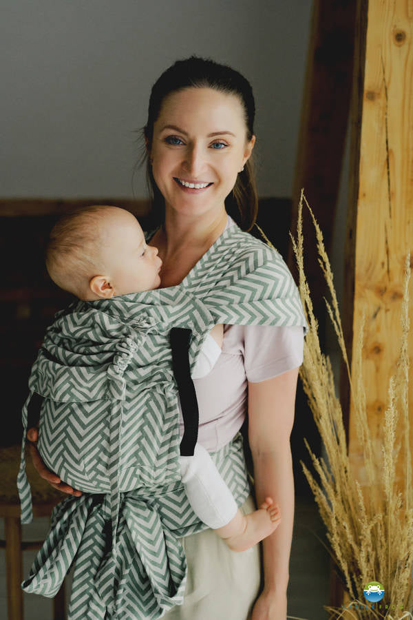 Little Frog Cross Hybrid Carrier Natural Miles 100% cotton