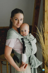 Little Frog Cross Hybrid Carrier - Natural Miles - 100% cotton