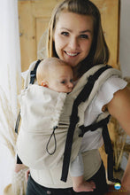 Laden Sie das Bild in den Galerie-Viewer, Little Frog Prime Carrier V2 – Leinen Ecru – 85 % Baumwolle, 15 % Leinen
