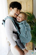 Load image into Gallery viewer, Little Frog XL Toddler Carrier - Horizon Miles - 100% cotton
