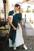 Load image into Gallery viewer, Little Frog Ring Sling - Re Ocean Harmony - 90% combed cotton, 10% recycled cotton

