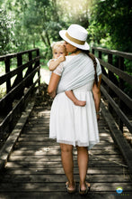 Laden Sie das Bild in den Galerie-Viewer, Little Frog Ringsjal - Silver Wildness - 75% kammad bomull, 25% linne
