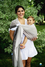 Laden Sie das Bild in den Galerie-Viewer, Little Frog Ringsjal - Smokey Cube - 78% kammad bomull, 22% tencel
